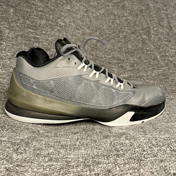 Nike Air Jordan CP3 VIII, Size 8 gray grey black, 684855-003, Chris Paul 2014 - Picture 2 of 14
